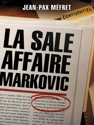 cover image of La sale Affaire Markovic